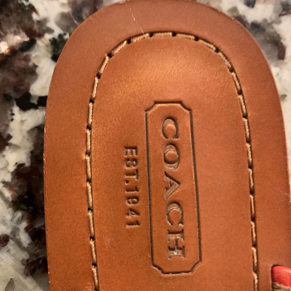 Red Coach Sheena Sandals - image 4